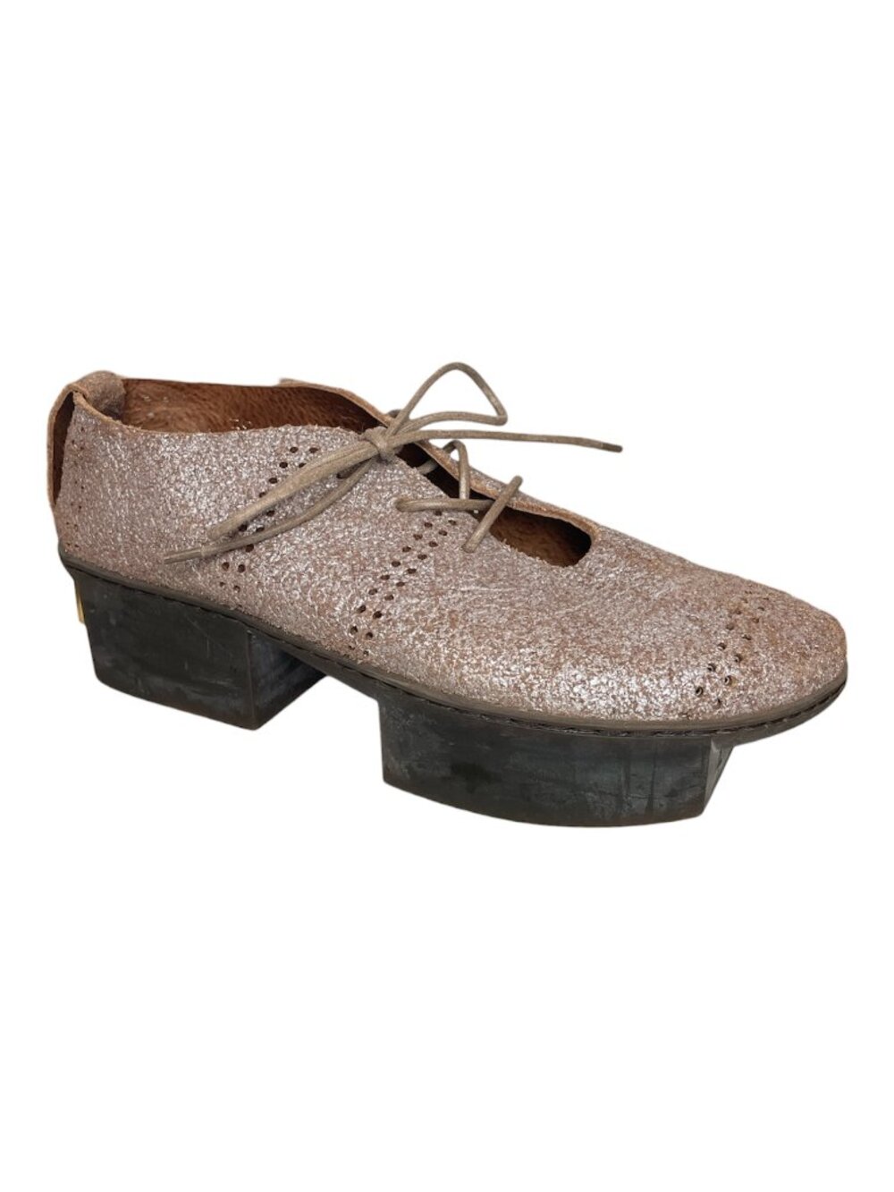 TRIPPEN Germany Art To Wear Boho Lace Up Oxford Loafers Flats \\ 38